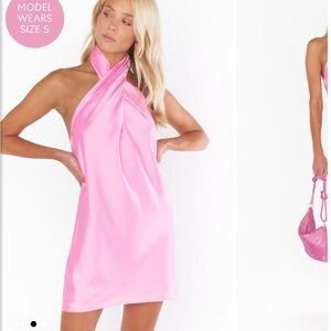NWOT Show Me Your Mumu Jasmine Halter Mini Dress